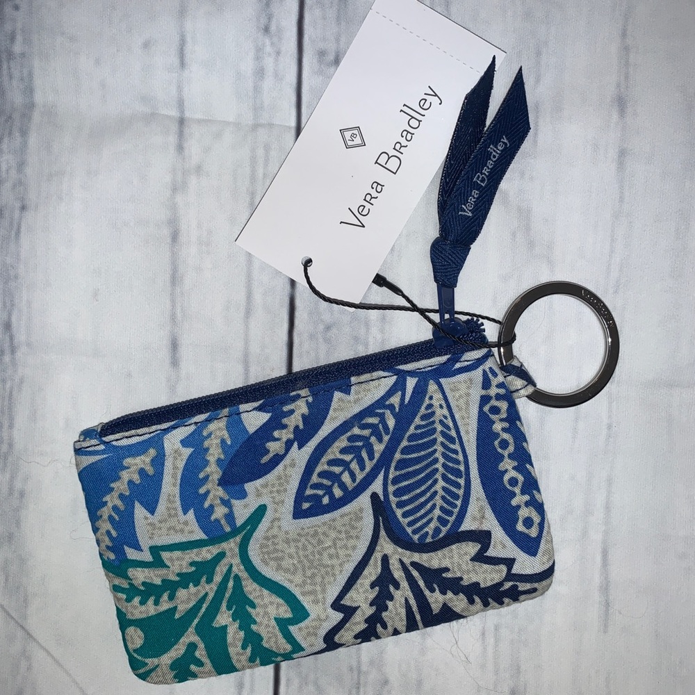 Trendy Vera Bradley ZIP ID pouch NWT